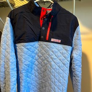 Men’s quilted pullover